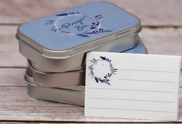 Prayerbox - Blauer Kranz